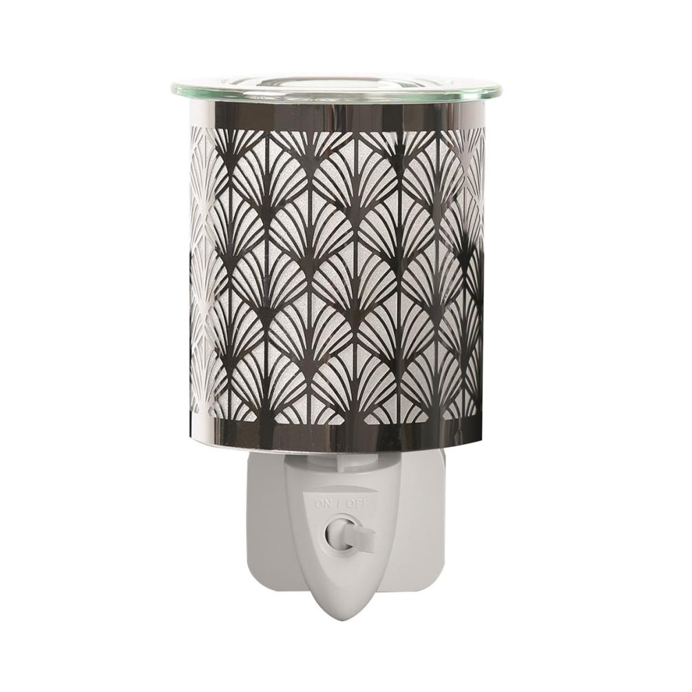 Aroma Chrome Fan Plug In Wax Melt Warmer £13.04